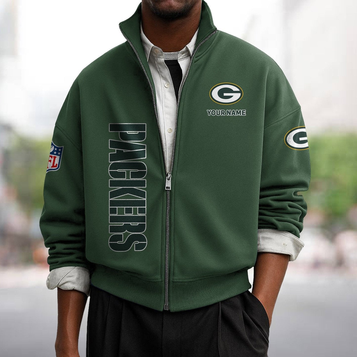 GB x NFL Sweatshirt Full Zip DATND TANTD