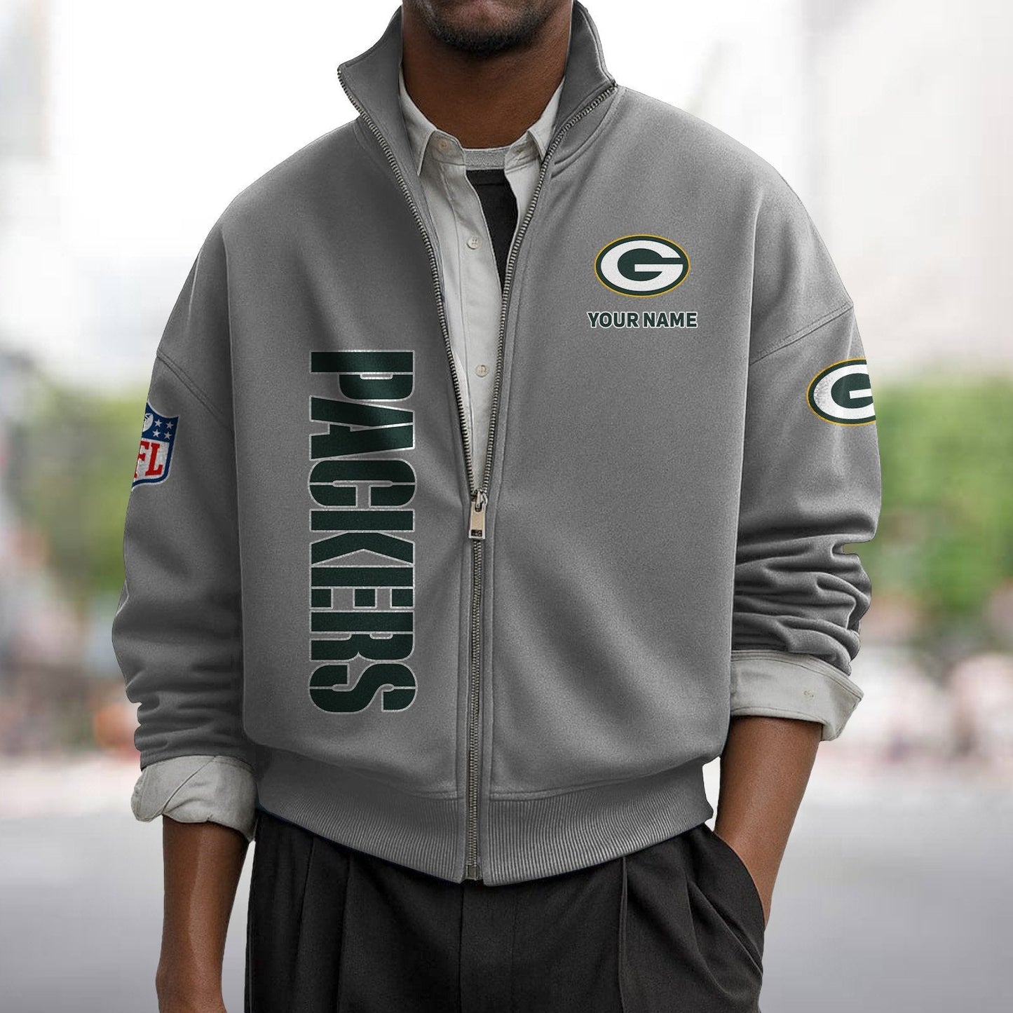 GB x NFL Sweatshirt Full Zip DATND TANTD