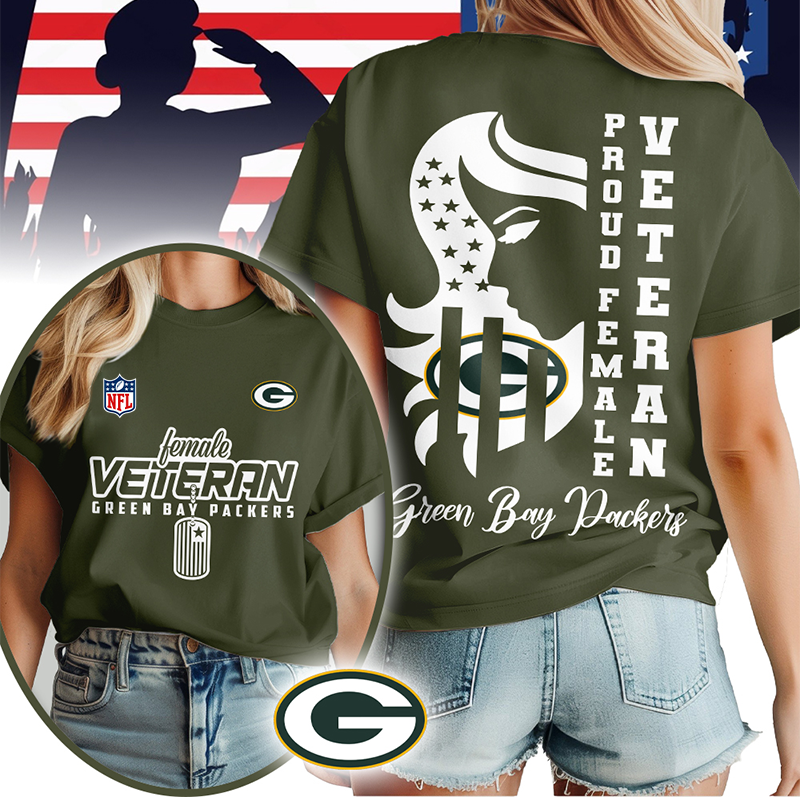 GBP Premium NFL Female Veteran 3D Shirt DDT HLPHUONG