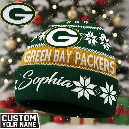 GBP Premium NFL Personalized Football Beanie Hat DDT NTL