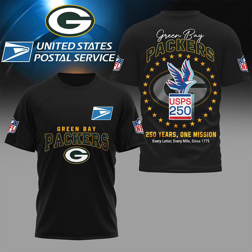 GBP Premium NFL United States Postal Service 250th Anniversary 3D Shirt DDT CTND