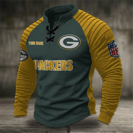GBP x NFL Men Stand Collar Long Sleeve Top DDT  CTND
