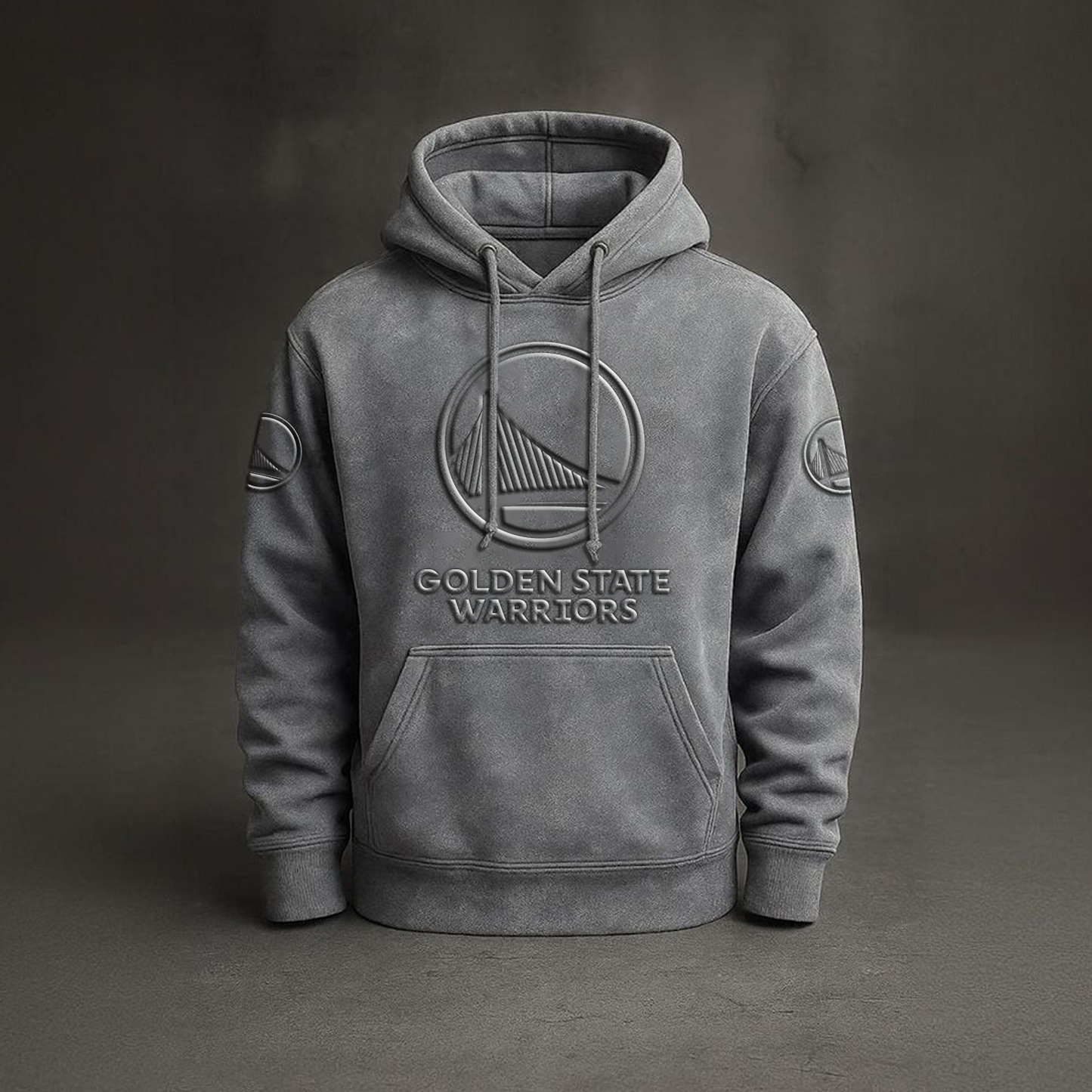 GSW x NBA Embossed Hoodie 1011 DatND DVT