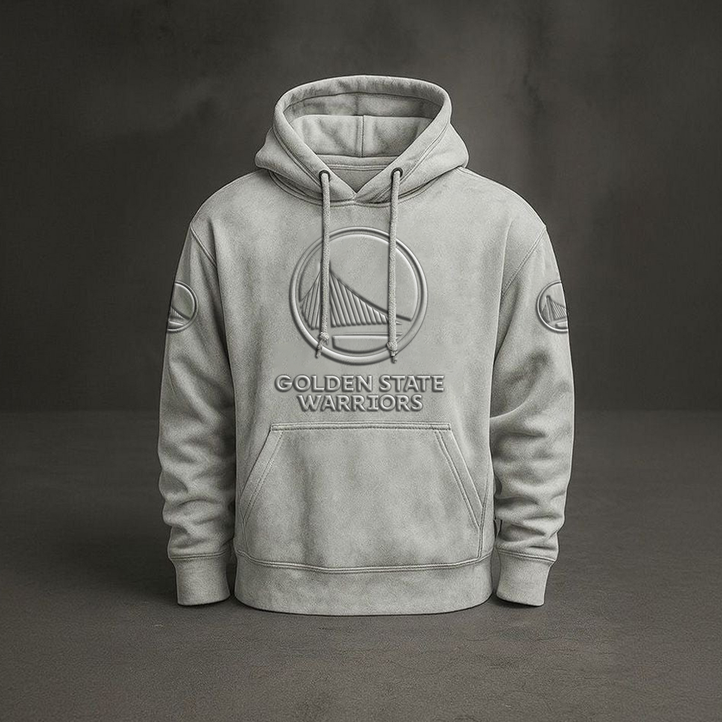 GSW x NBA Embossed Hoodie 1011 DatND DVT
