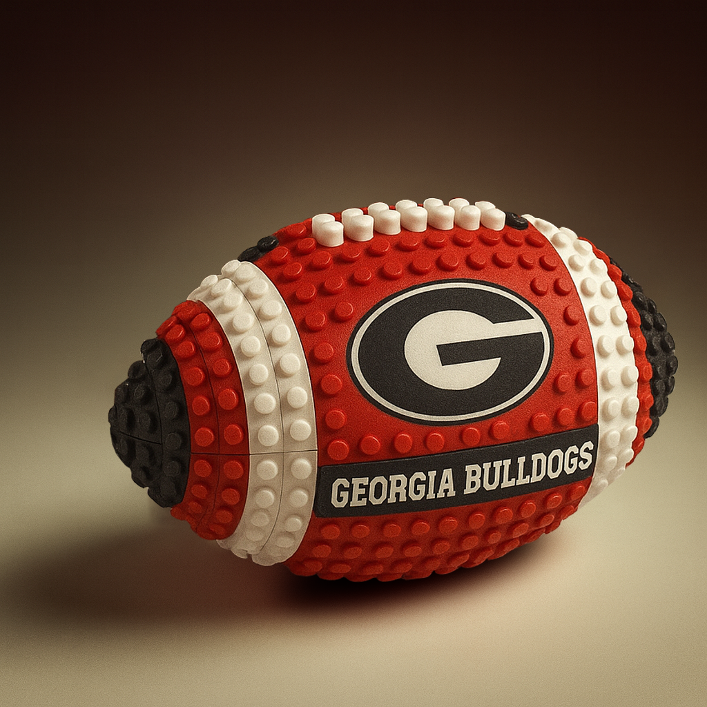 NCAA Team Building Block Football Set DDT CTND