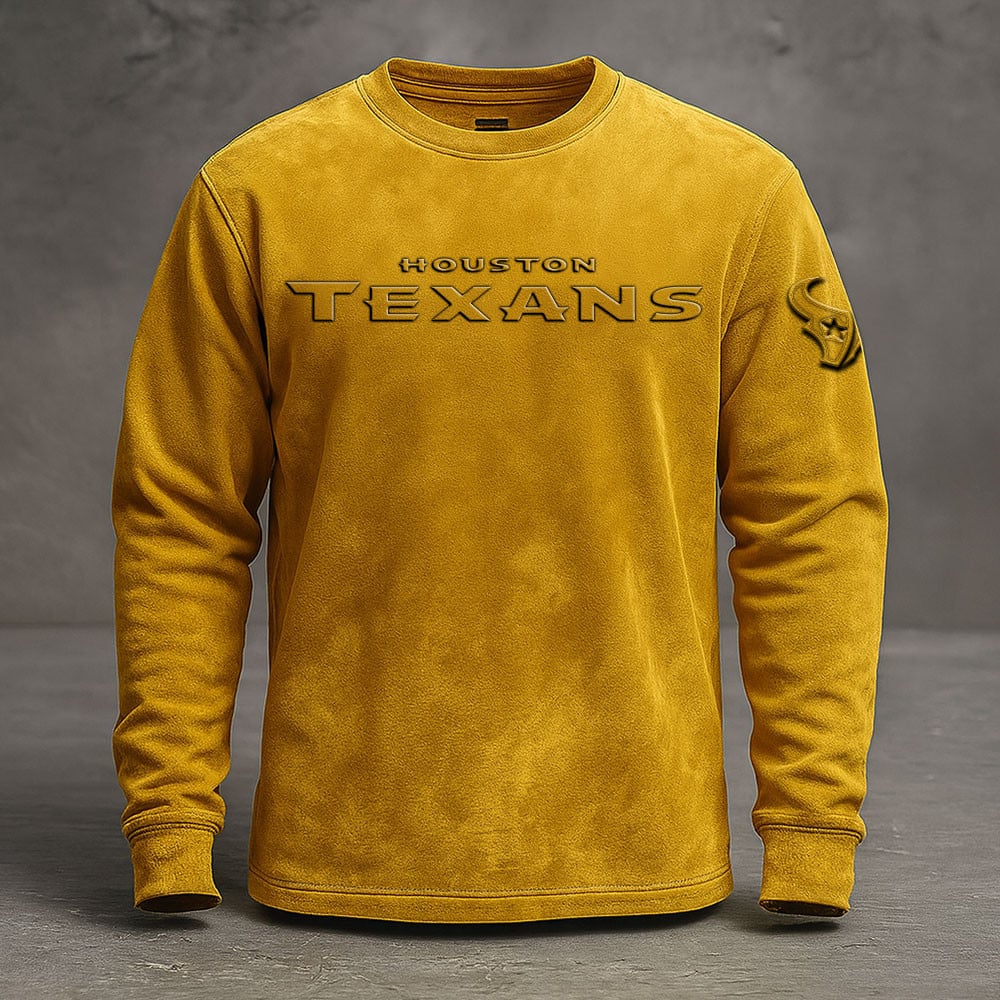 HOU x NFL Embossed SweatShirt DATND TANTD
