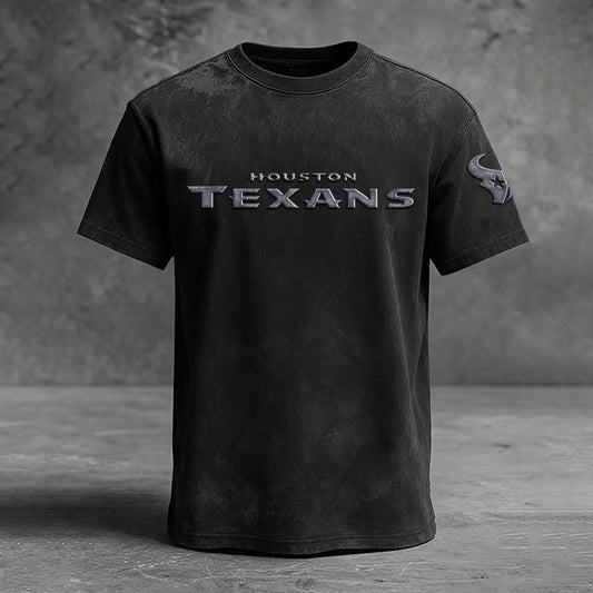 HOU x NFL Embossed Tshirt DATND TANTD