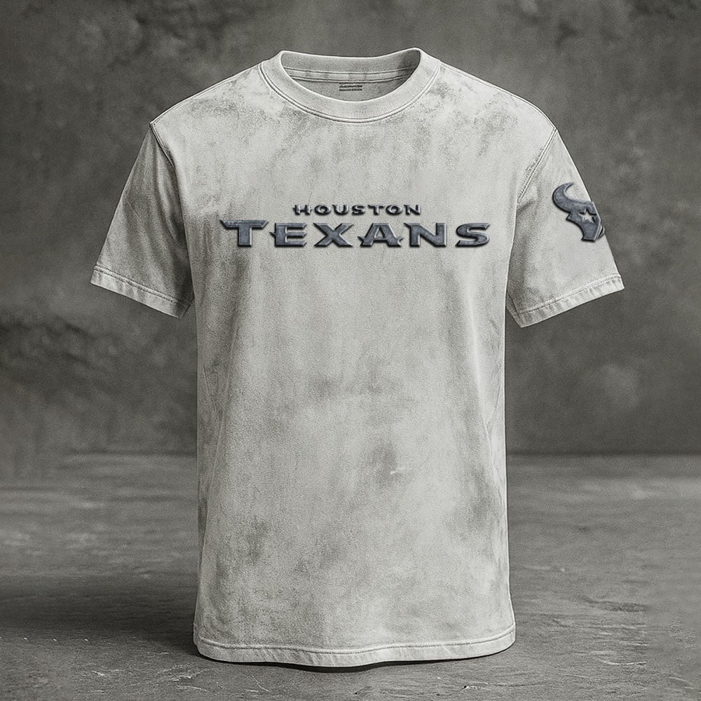 HOU x NFL Embossed Tshirt DATND TANTD