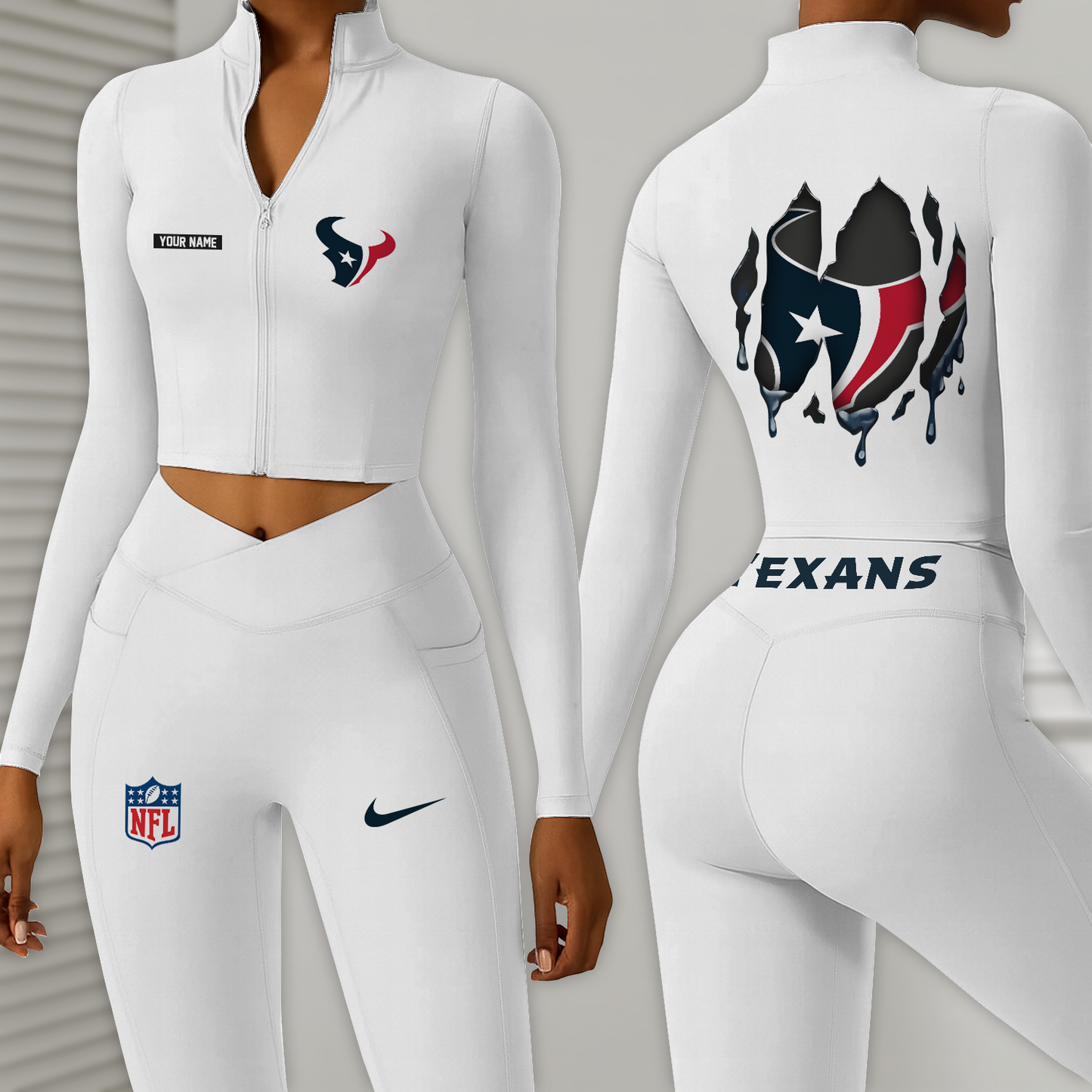 HOU x NFL Women's Activewear Set DatND DVT
