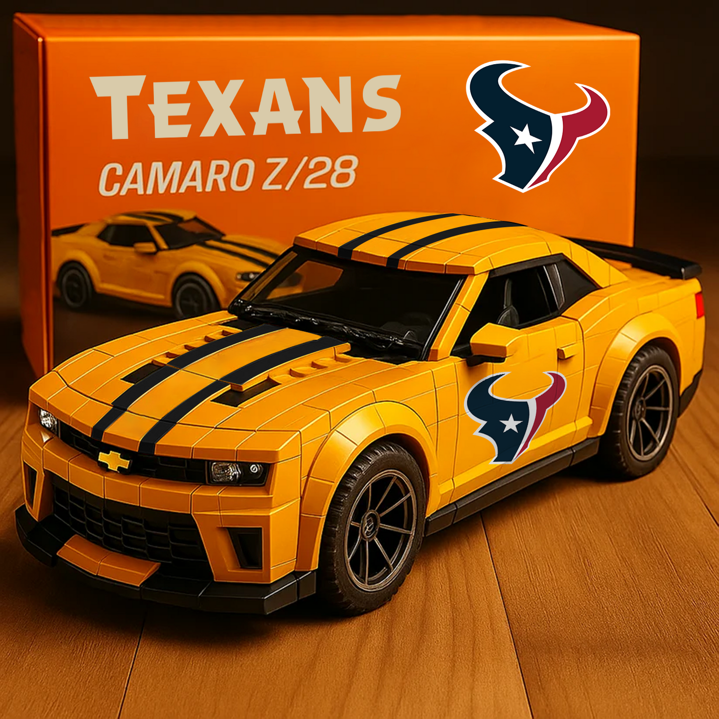 HOU x NFL Football Team Camaro Z28 DATND TANTD
