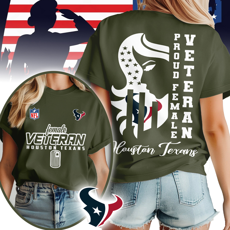 HT Premium NFL Female Veteran 3D Shirt DDT HLPHUONG