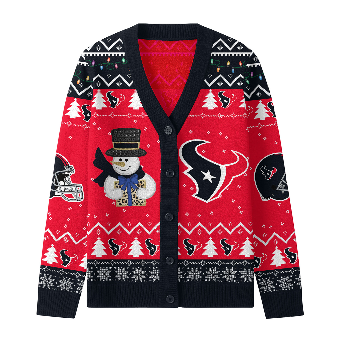 HT x NFL Premium Knitted Cardigan Jacket DDT CTND