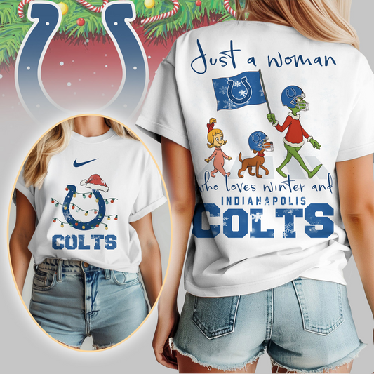 IC Premium NFL Just A Woman Who Loves Winter 3D Shirt DDT CTND