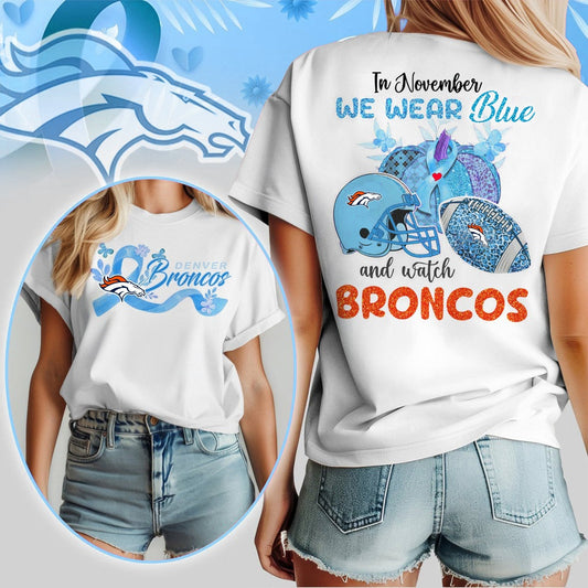 IN NOVEMBER WE WEAR BLUE AND WATCH DEN SHIRT NDT NHM