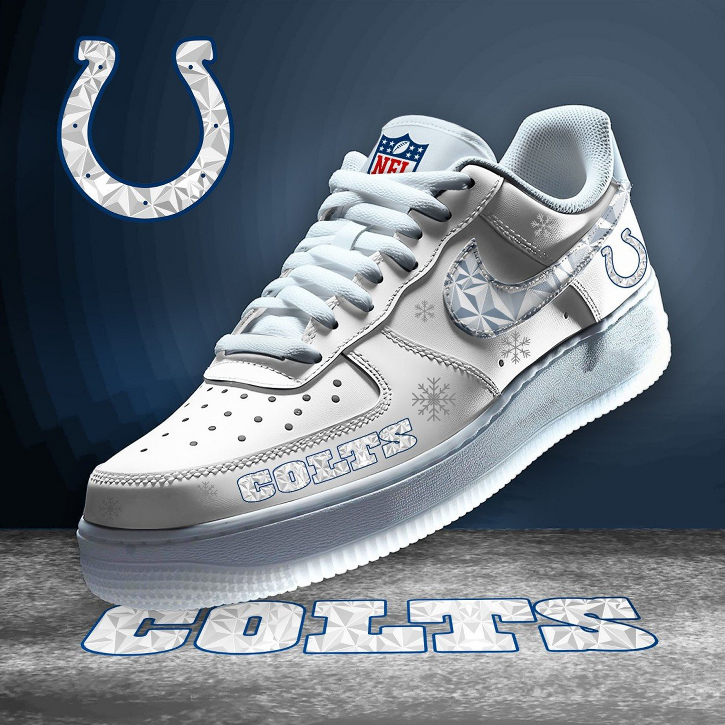 IND x NFL Diamond Air Sneaker - Limited Edition DatND DVT