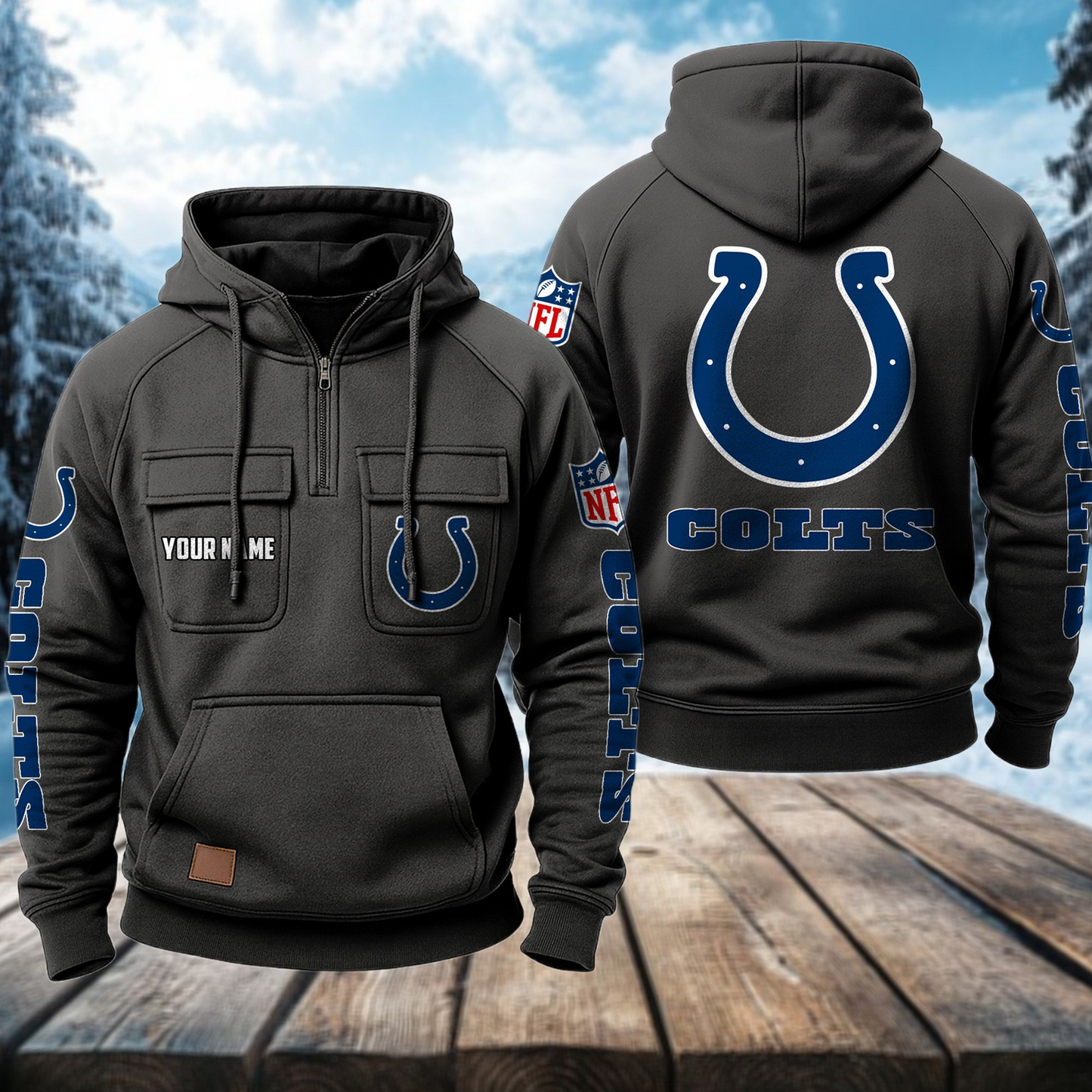 IND x NFL Premium Hoodie DATND TANTD