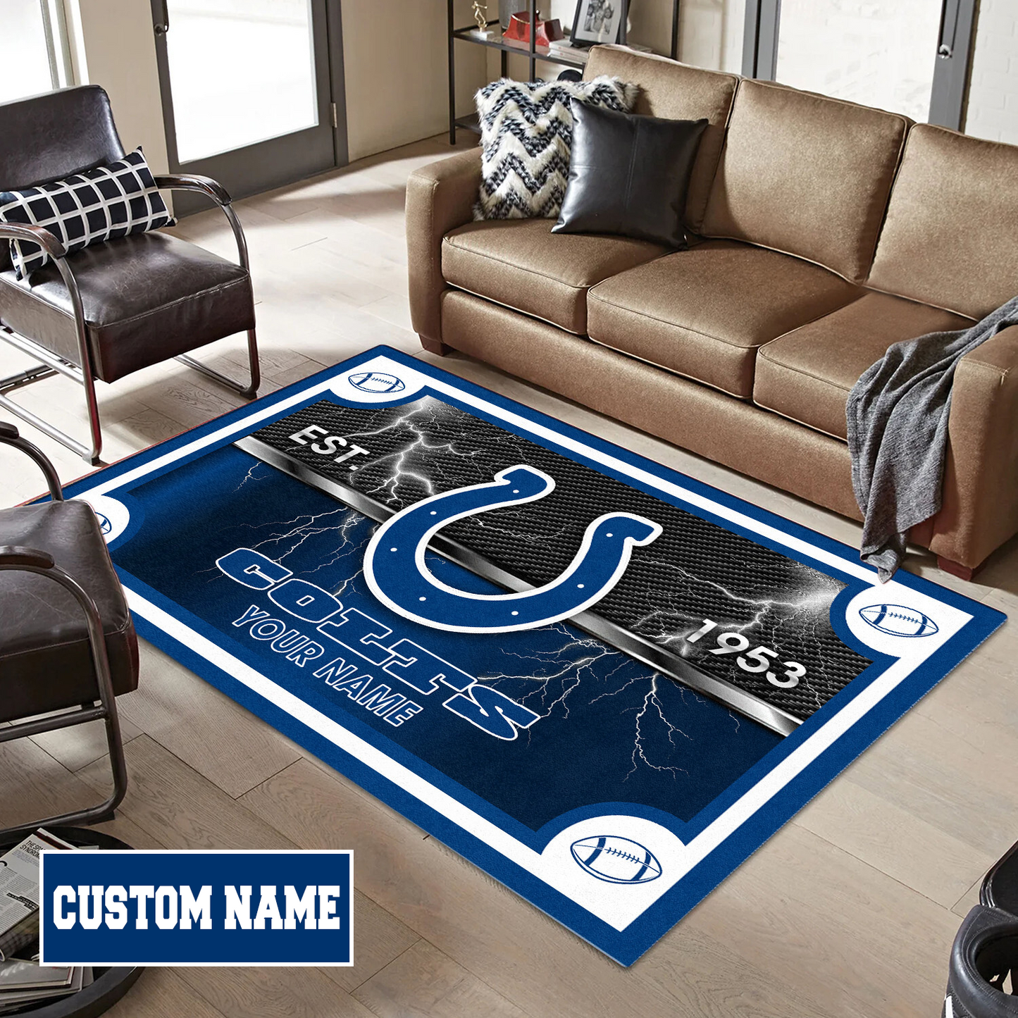 IND x NFL Rug DATND TANTD