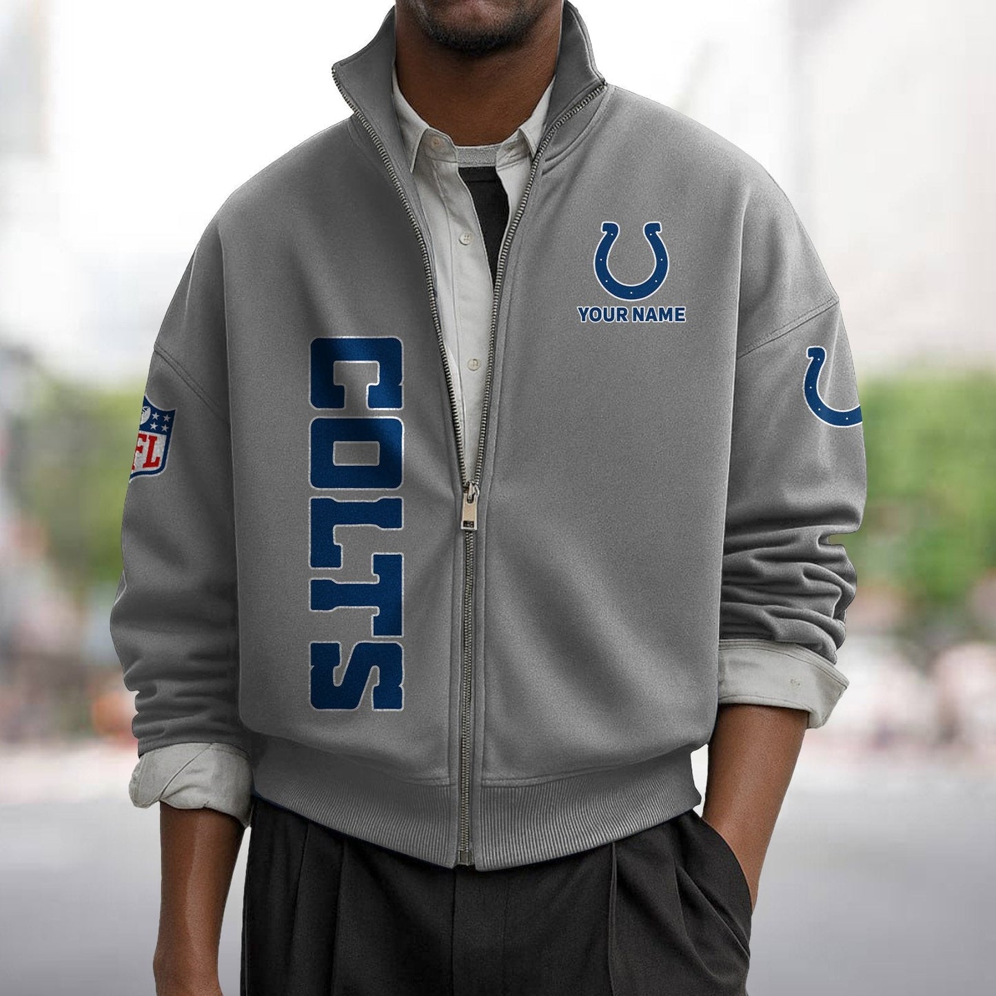 IND x NFL Sweatshirt Full Zip DATND TANTD
