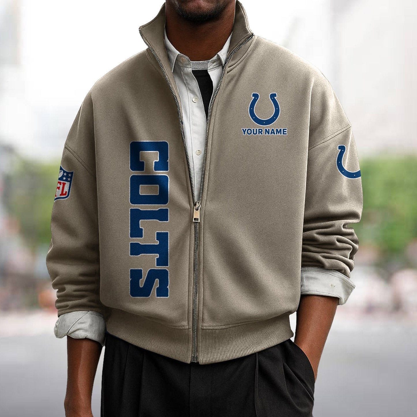 IND x NFL Sweatshirt Full Zip DATND TANTD