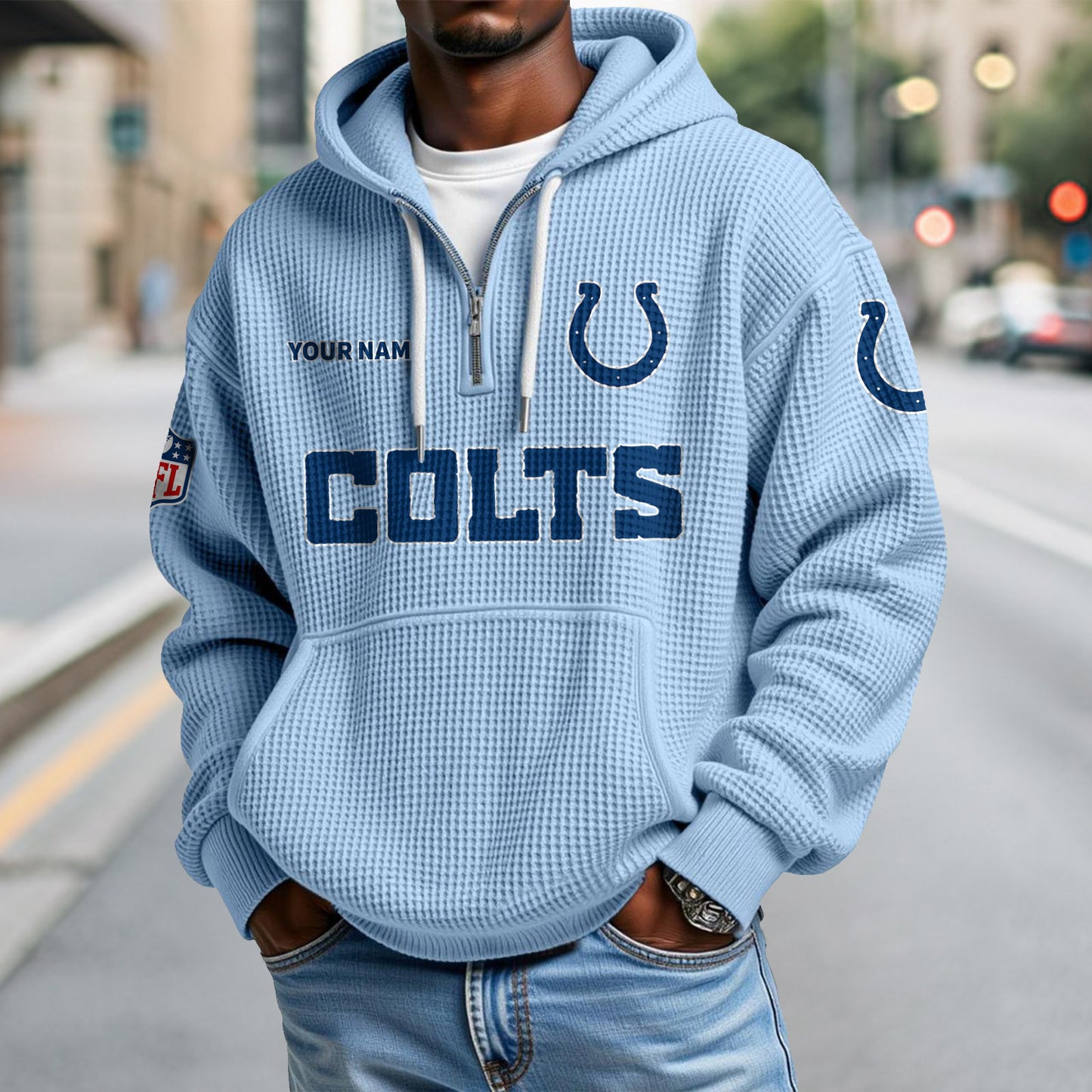 IND x NFL Waffle Hoodie DatND DVT