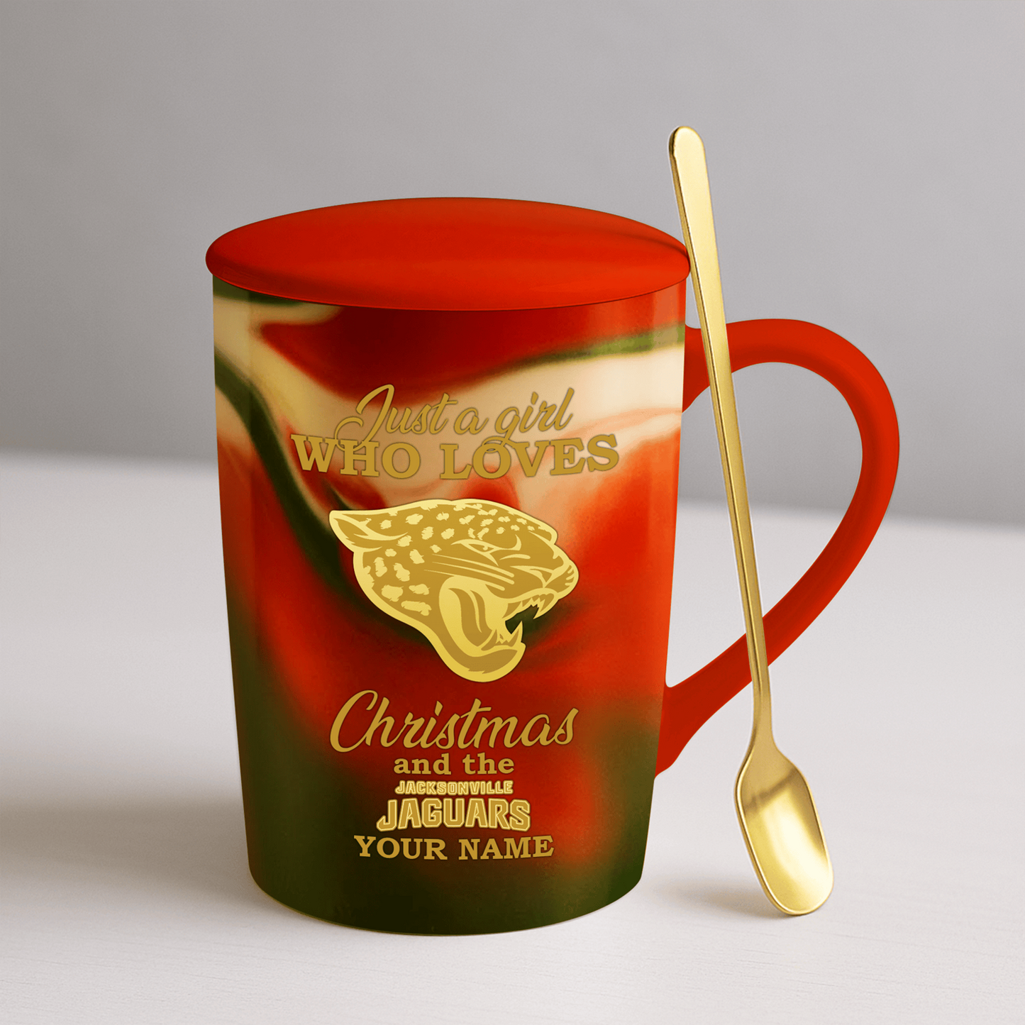 JAC x NFL Christmas Ceramic Cup DATND TANTD