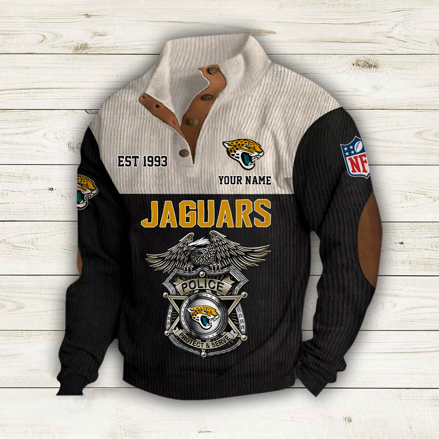JAC x NFL Custom Name Sport Sweatshirt DatND DVT