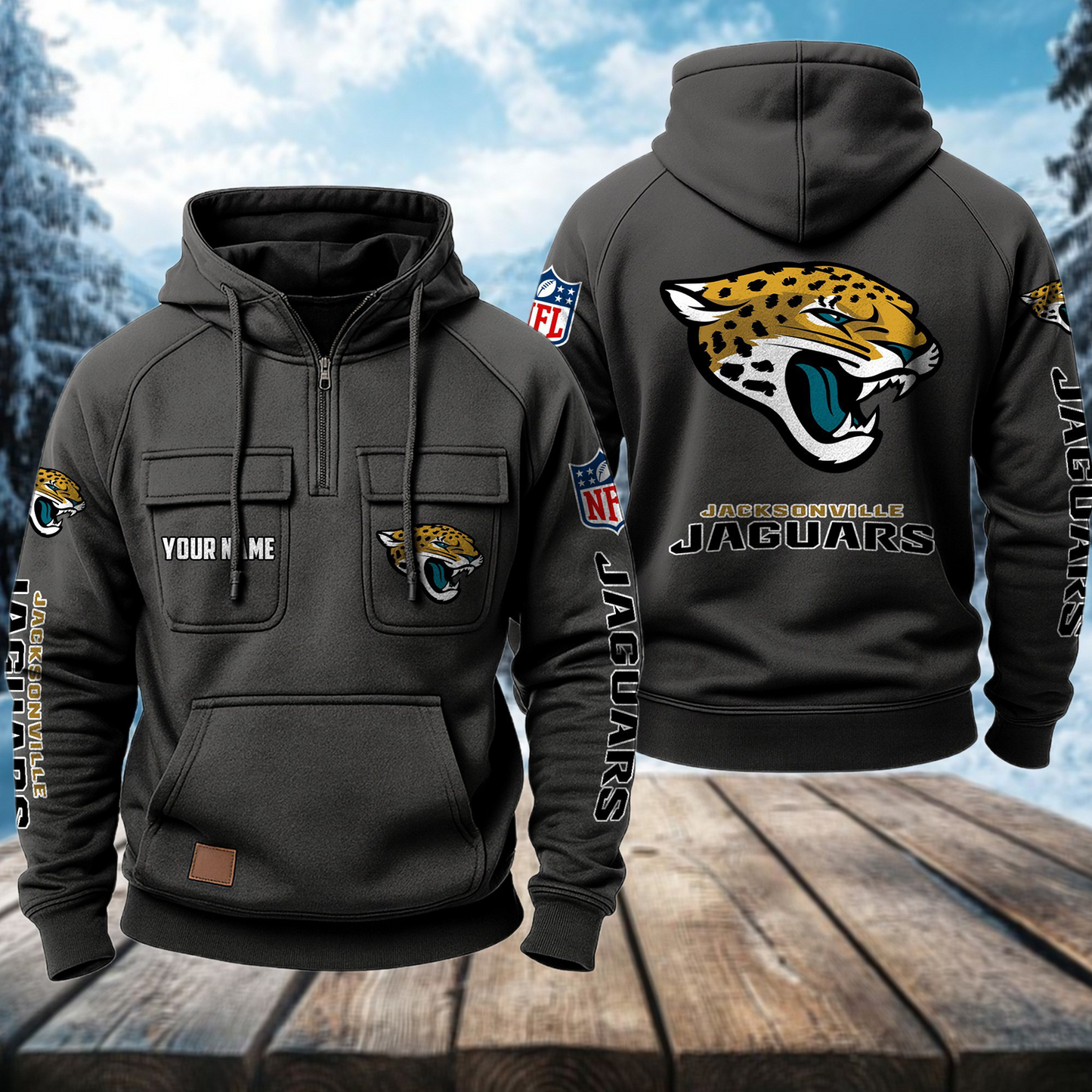 JAC x NFL Premium Hoodie DATND TANTD