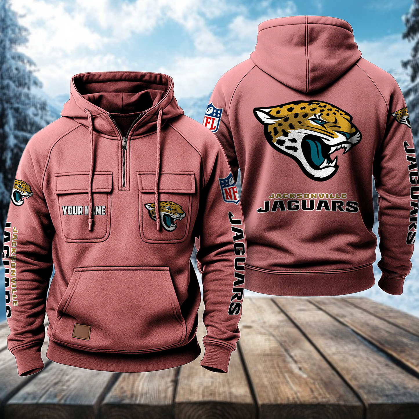JAC x NFL Premium Hoodie DATND TANTD