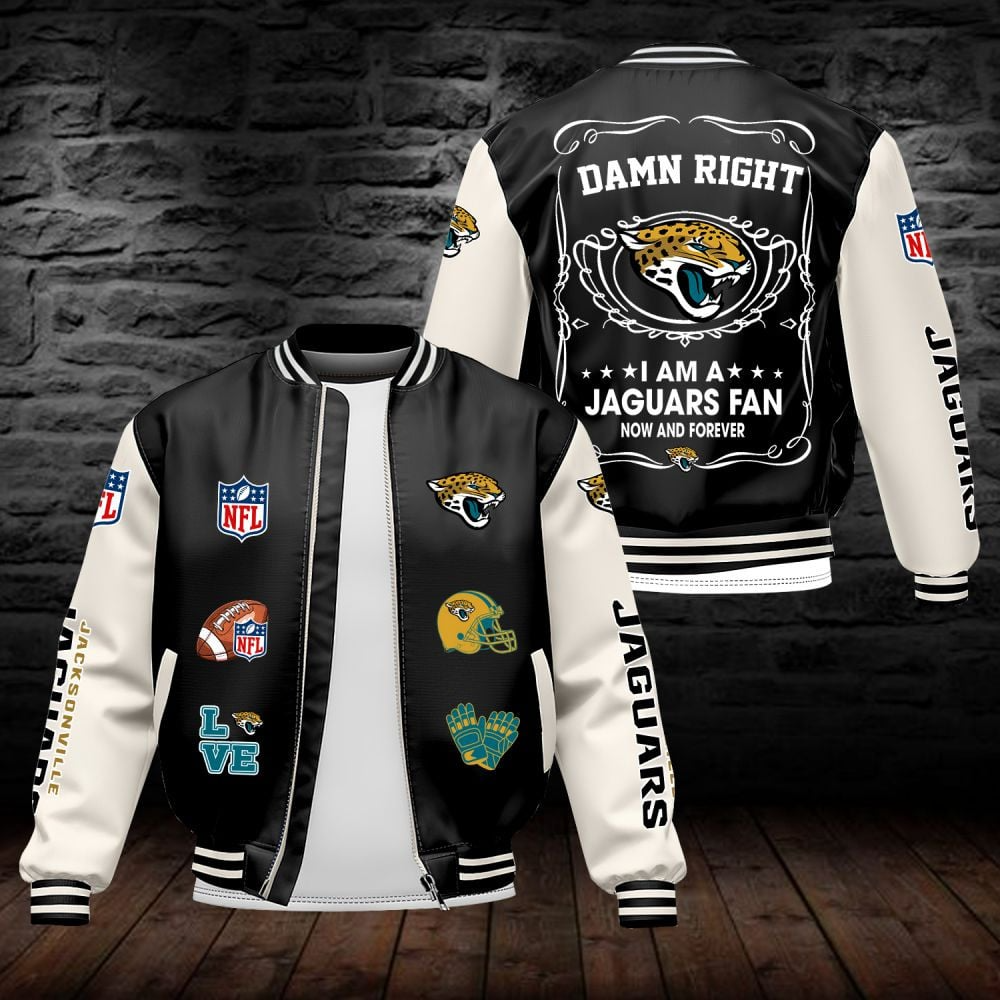 JJ NFL Premium Leather Bomber Jacket DDT HLPHUONG