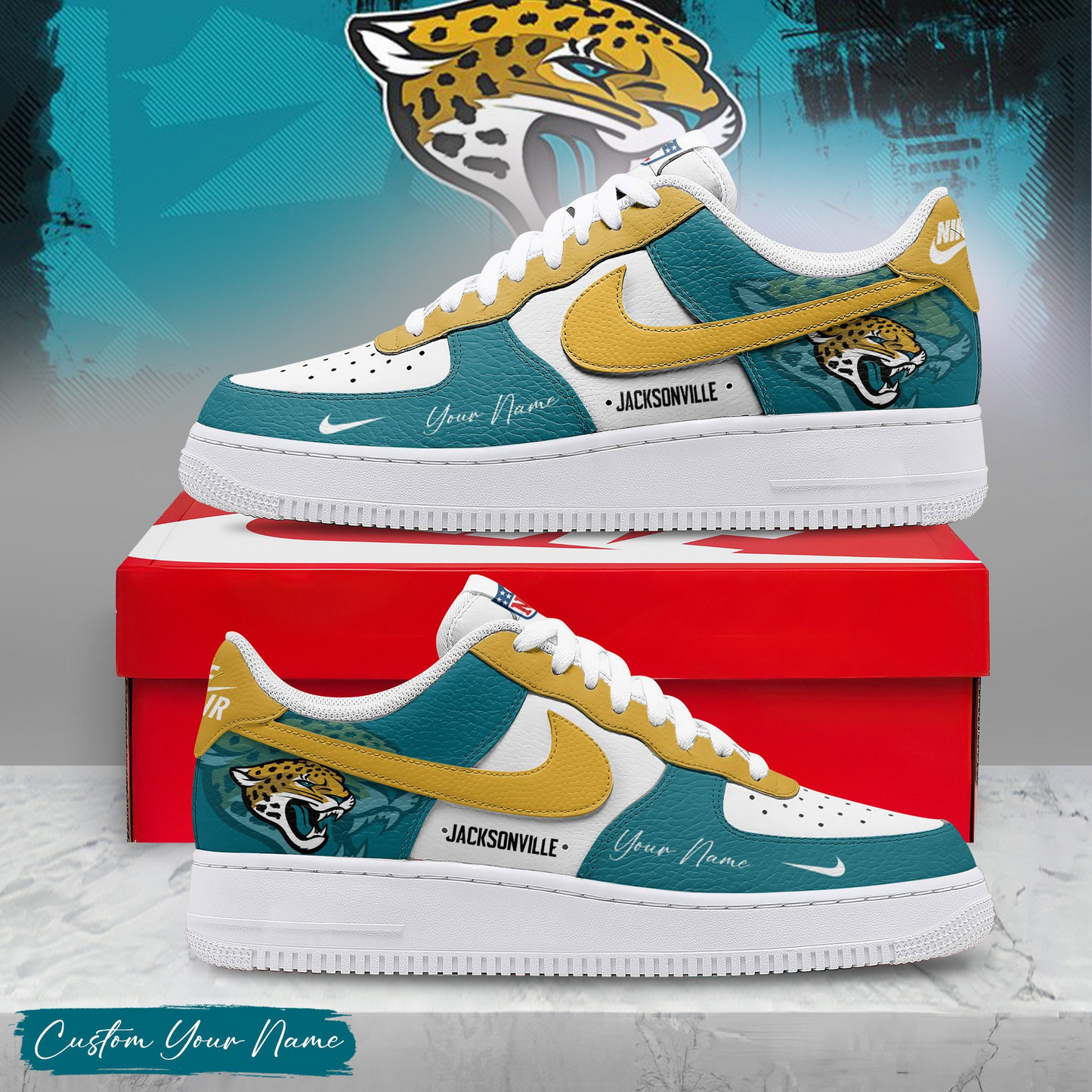 JJ Premium AF1 Sneakers Victory Pride DDT CTND