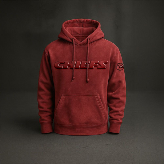 KC x NFL Embossed Hoodie DatND THUONGNH