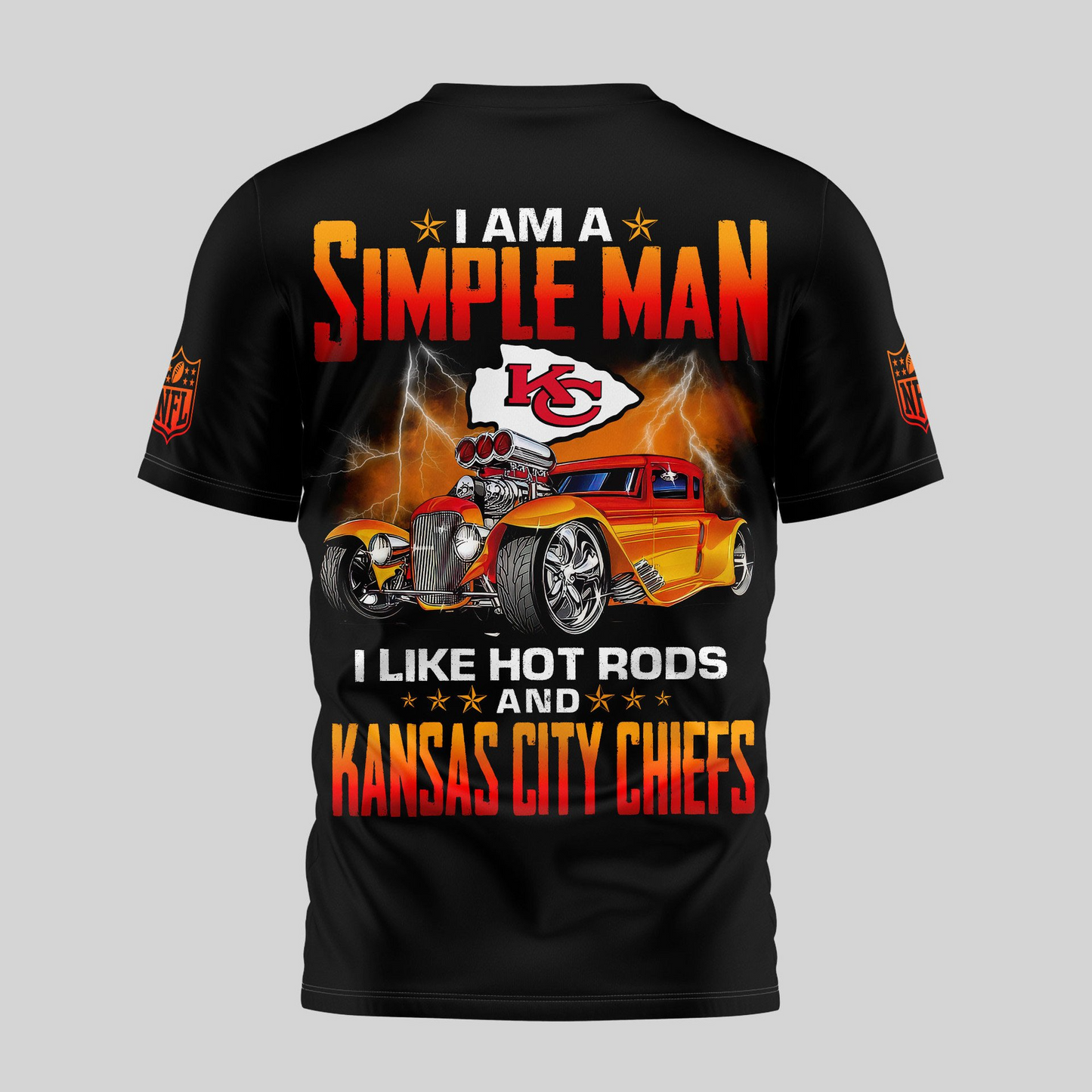KCC Premium NFL Hot Rods 3D Shirt DDT HLPHUONG