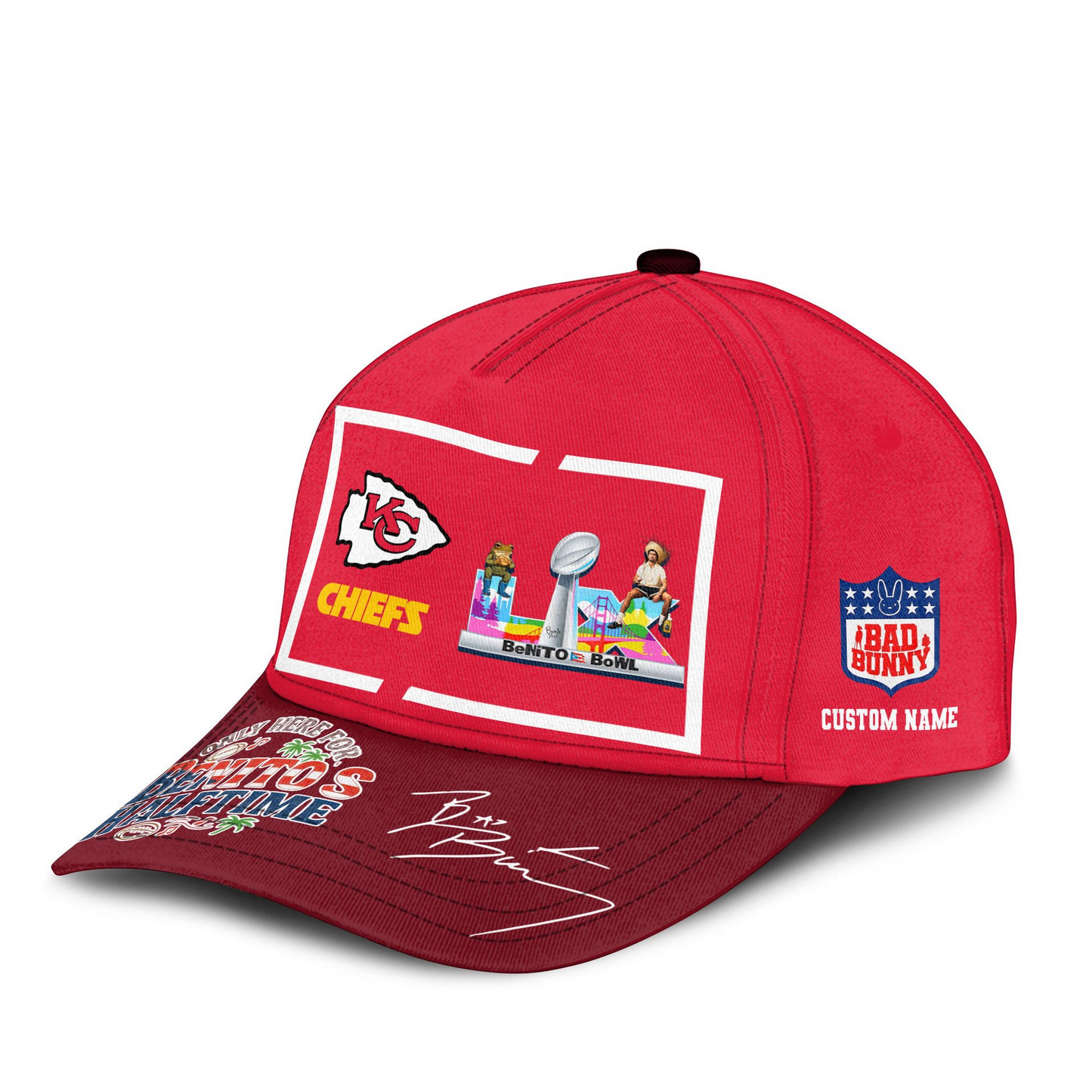 KCC Premium NFL Only Here For Benitos Halftime Cap DDT HLPHUONG