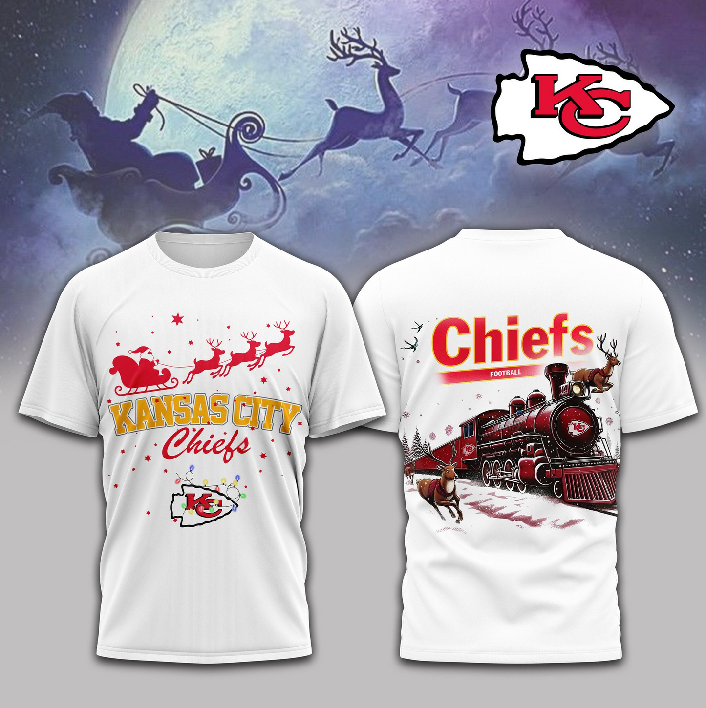 KCC Premium NFL Sweet Christmas 3D Shirt DDT 151125 NTL
