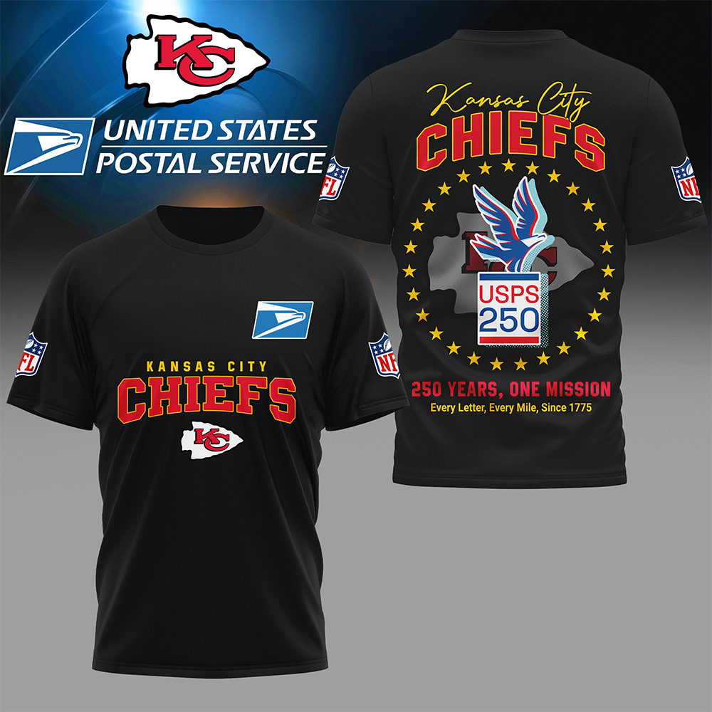 KCC Premium NFL United States Postal Service 250th Anniversary 3D Shirt DDT CTND