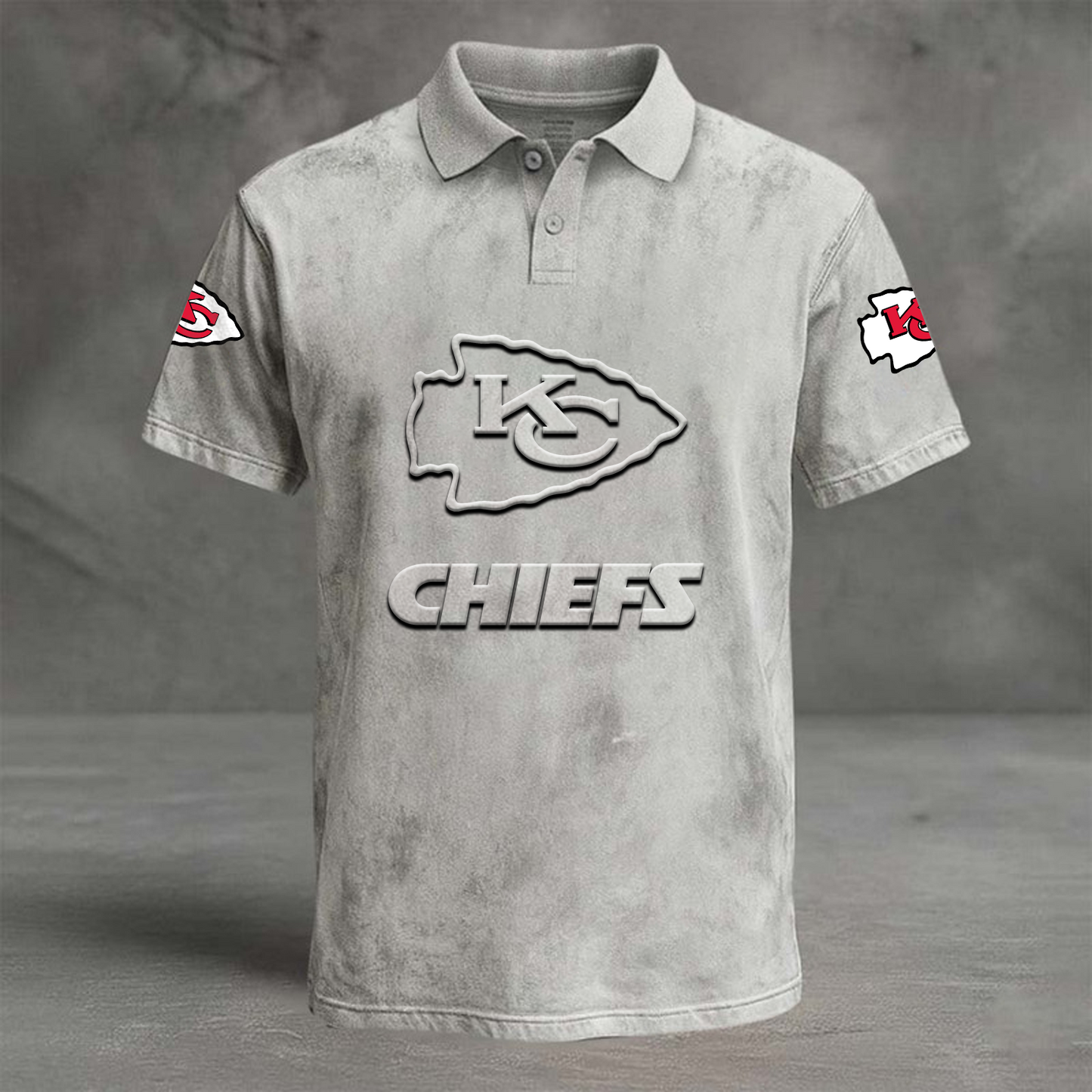 KCC x NFL Embossed Polo Shirt DATND TANTD