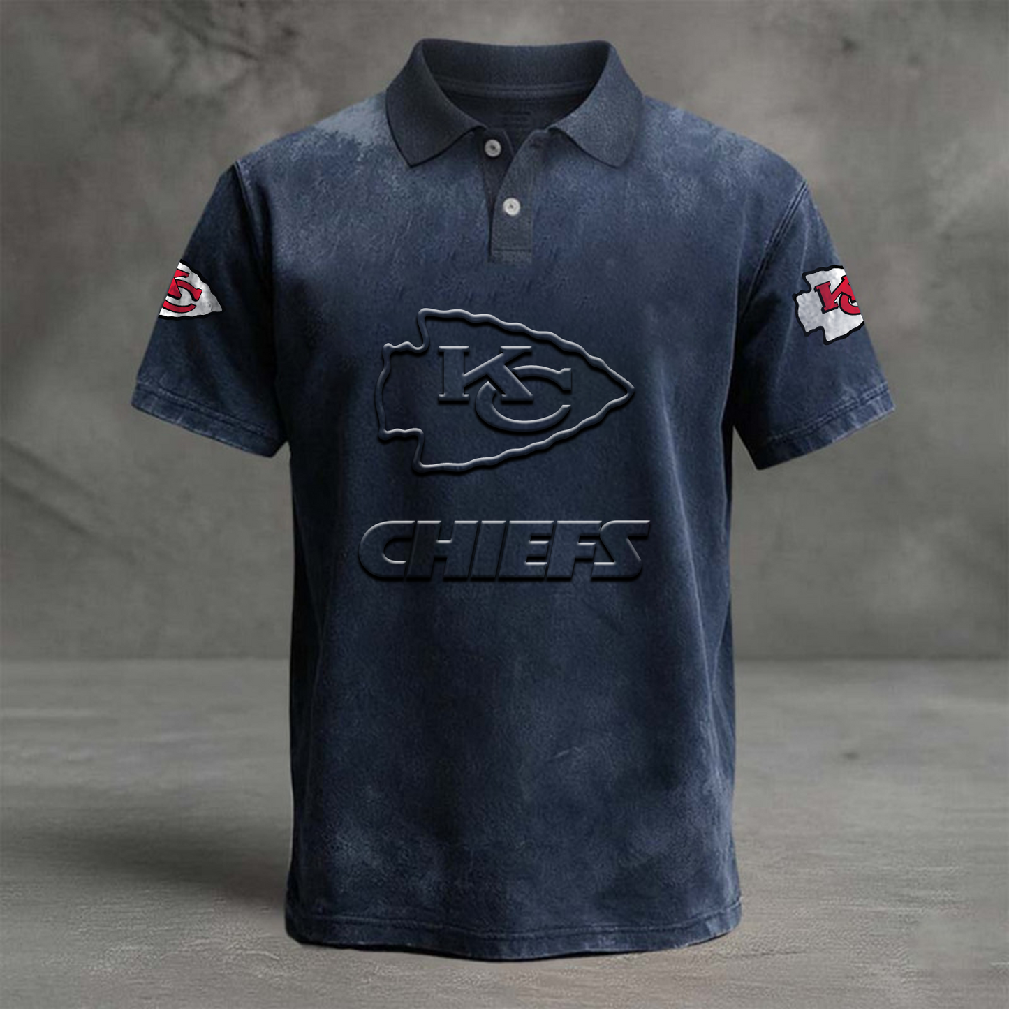 KCC x NFL Embossed Polo Shirt DATND TANTD