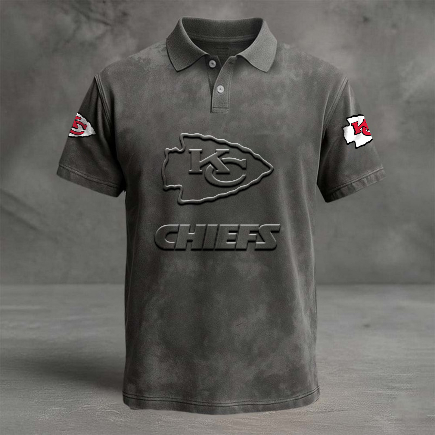 KCC x NFL Embossed Polo Shirt DATND TANTD