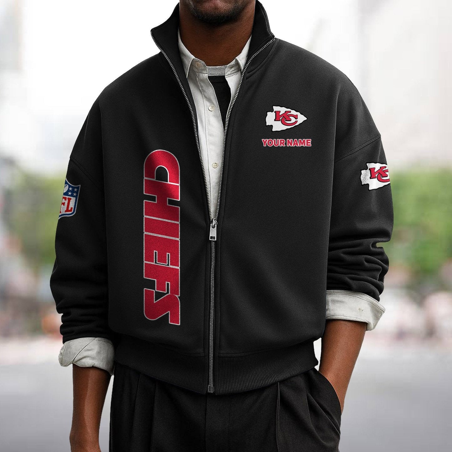 KCC x NFL Sweatshirt Full Zip DATND TANTD