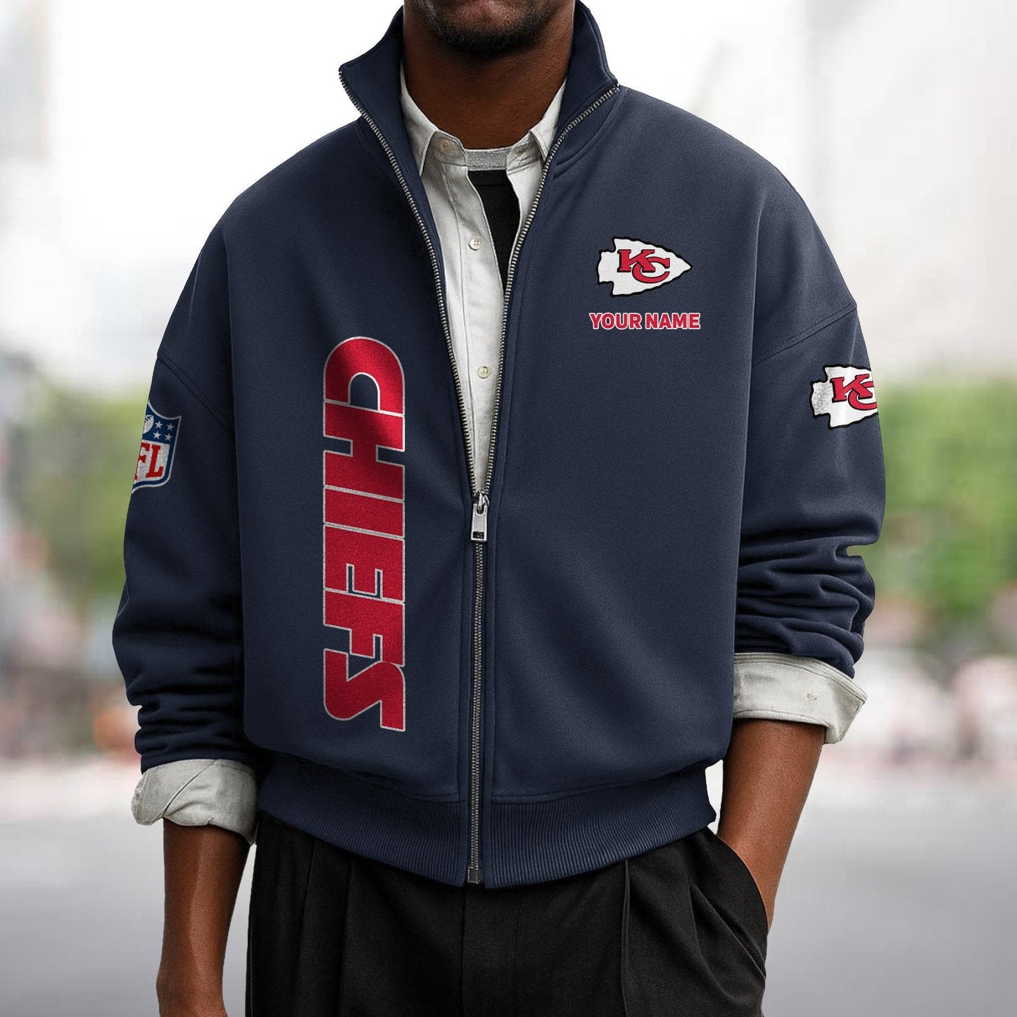 KCC x NFL Sweatshirt Full Zip DATND TANTD
