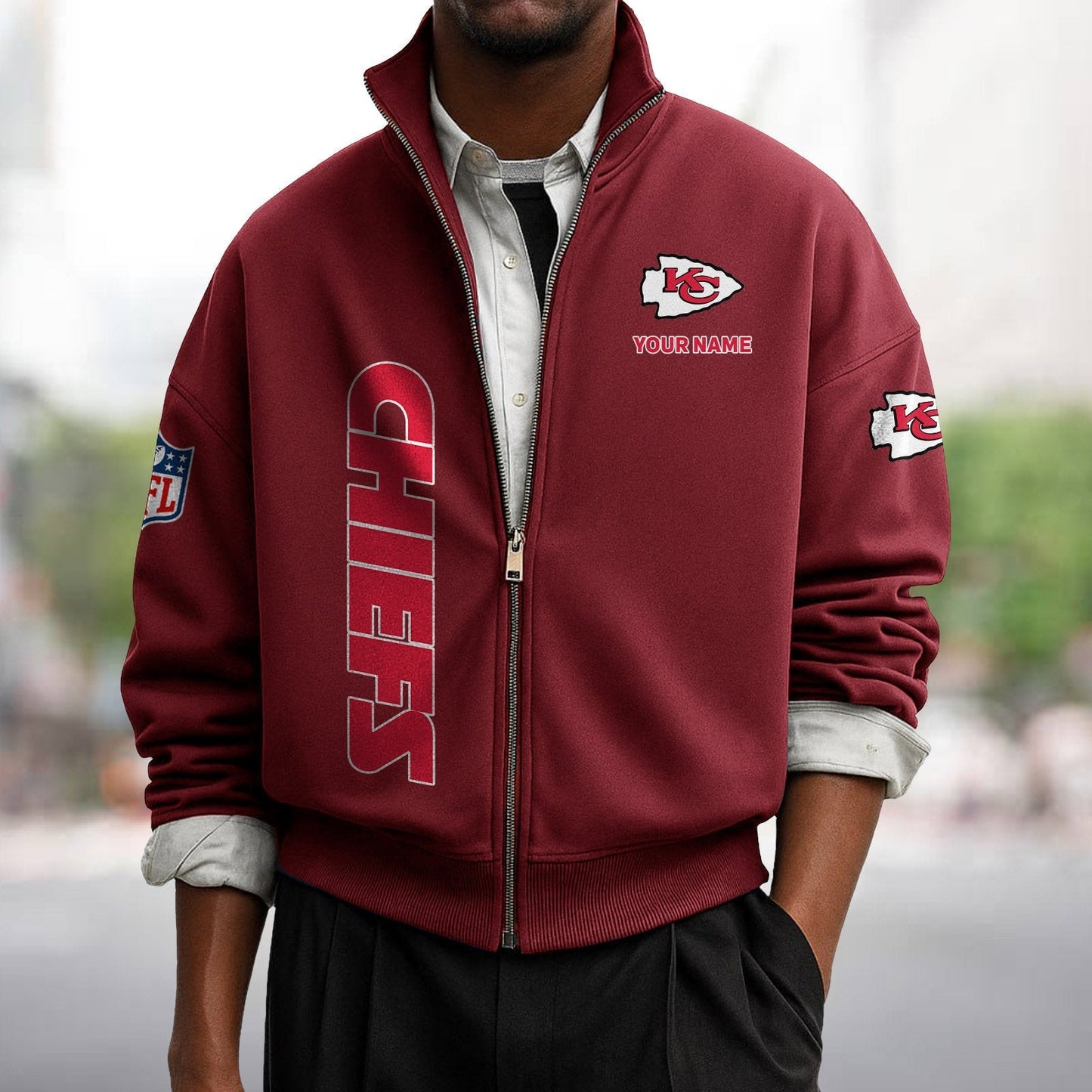 KCC x NFL Sweatshirt Full Zip DATND TANTD
