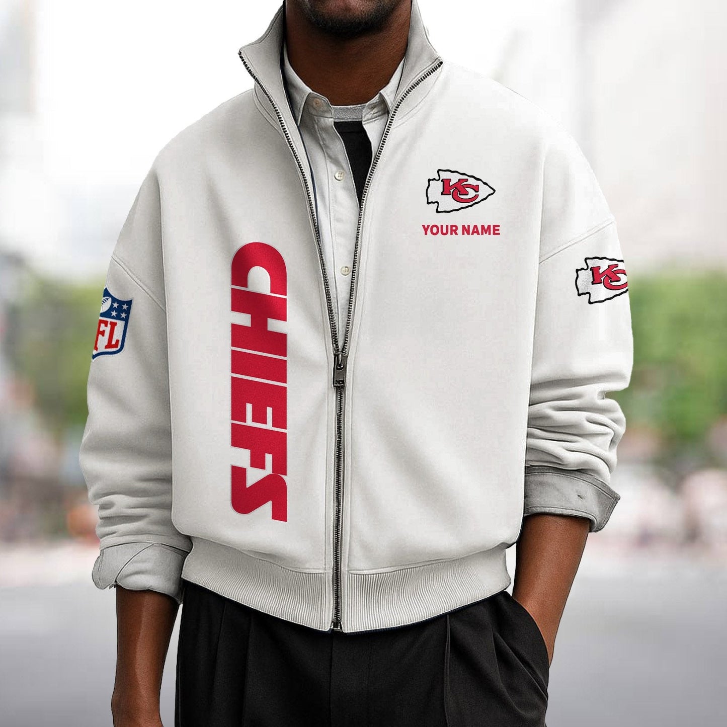 KCC x NFL Sweatshirt Full Zip DATND TANTD