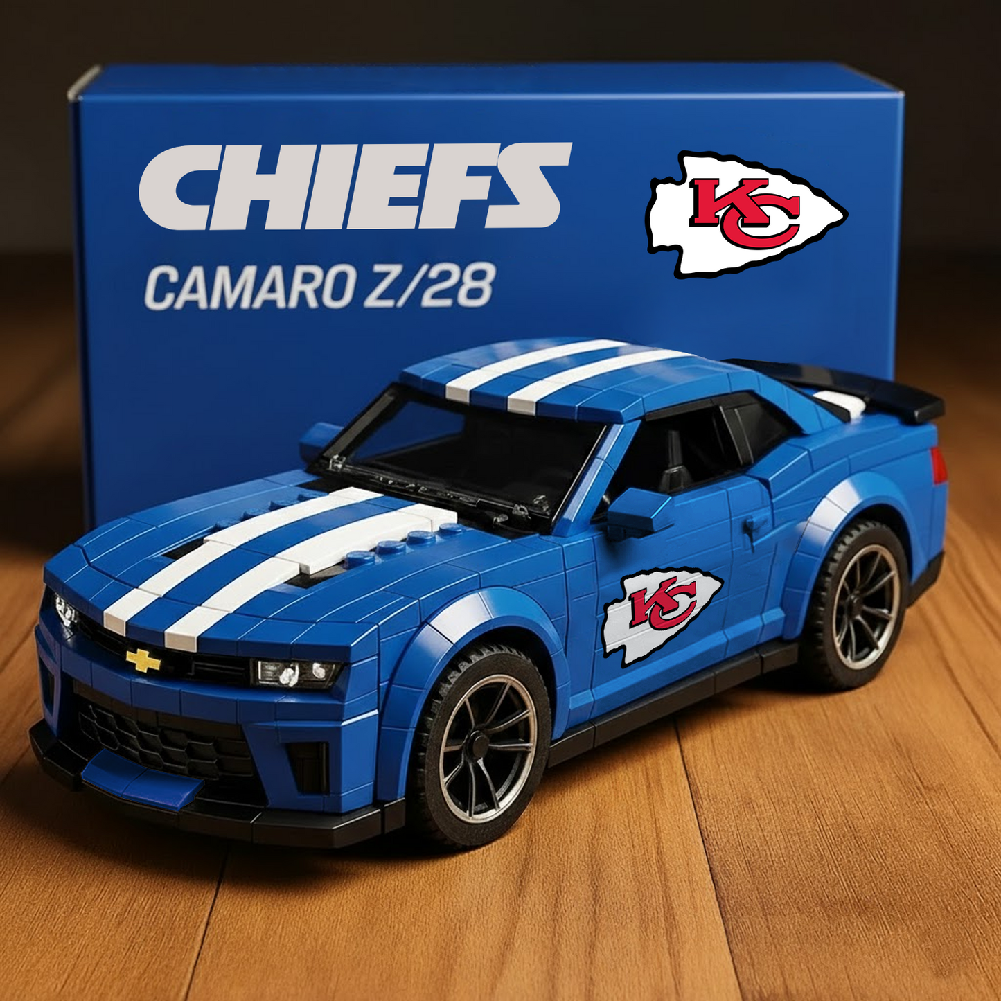 KC x NFL Football Team Camaro Z28 DATND TANTD