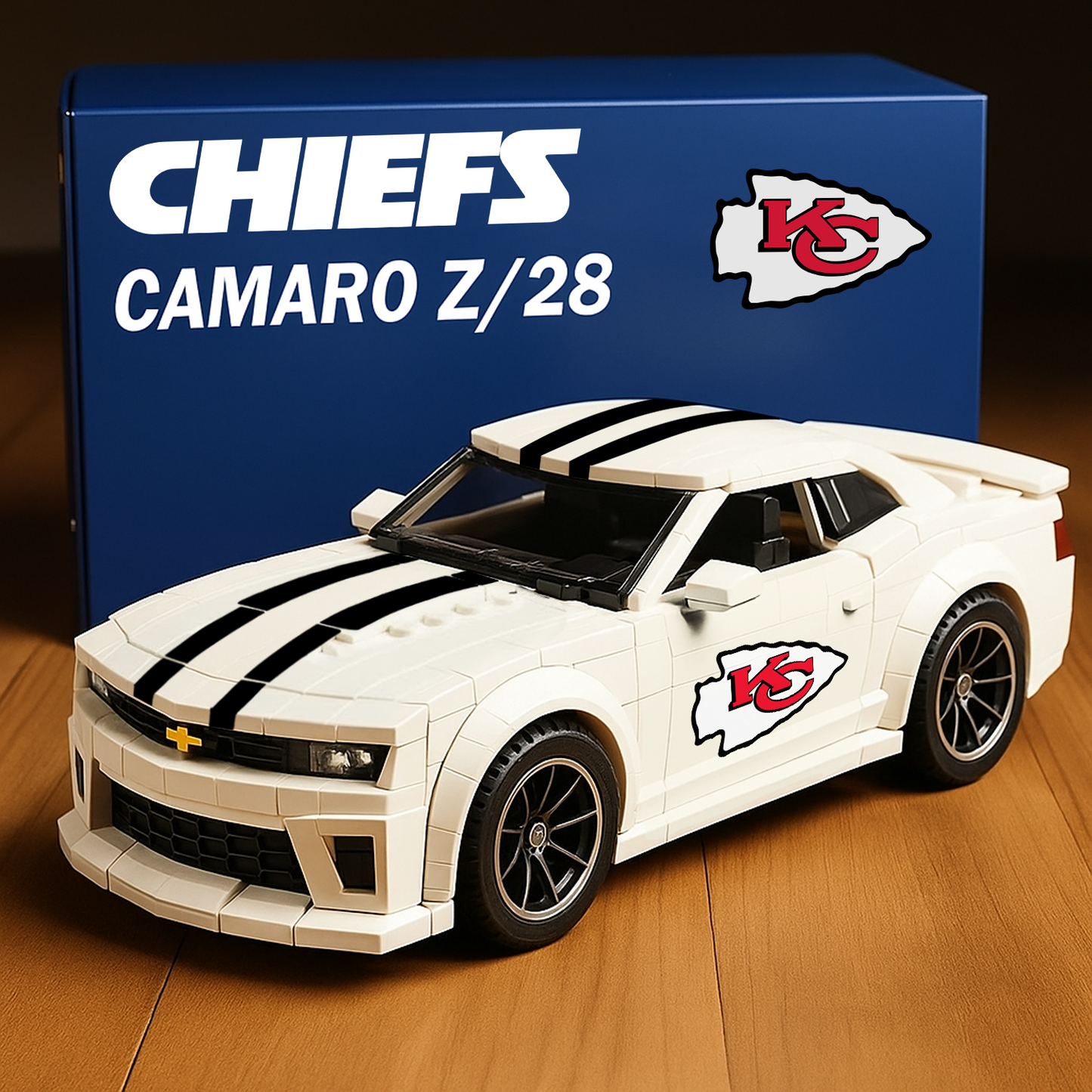 KC x NFL Football Team Camaro Z28 DATND TANTD