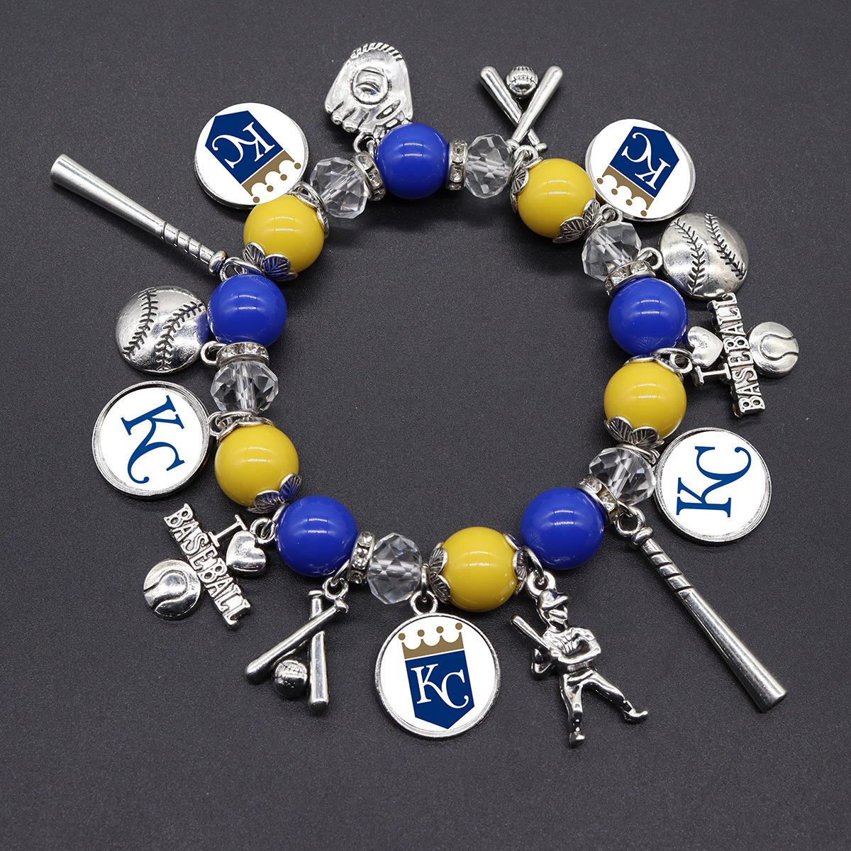 MLB Teams Charm Bracelet DDT NTL