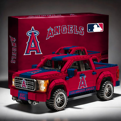 MLB 3D Racing Truck Model Building Block Set V1 NAK NHM