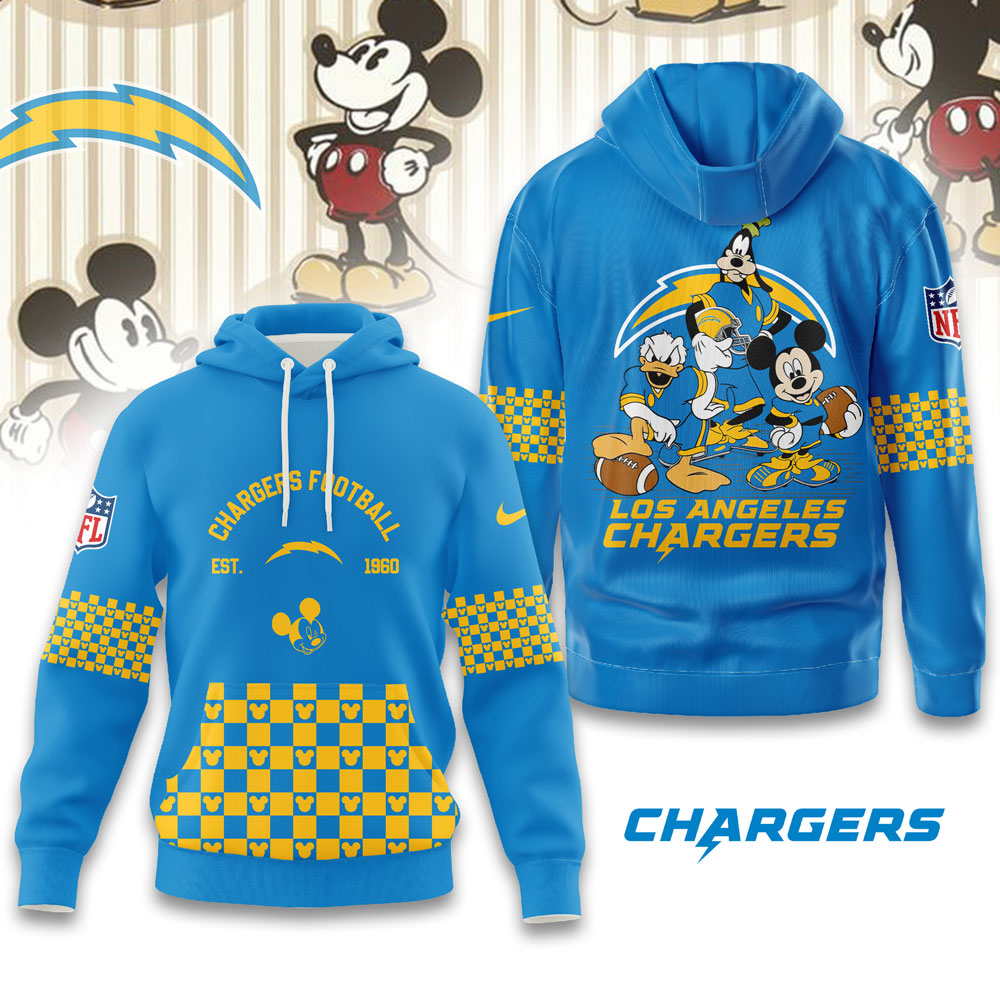 LAC Premium NFL Game Day Disney Hoodie DDT CTND