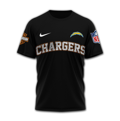 LAC Premium NFL Harley-Davidson Santa Claus 3D Shirt DDT NTL