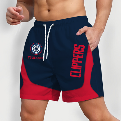 LAC x NBA Team Special Short Pants For Men Custom Name Gifts DATND TANTD
