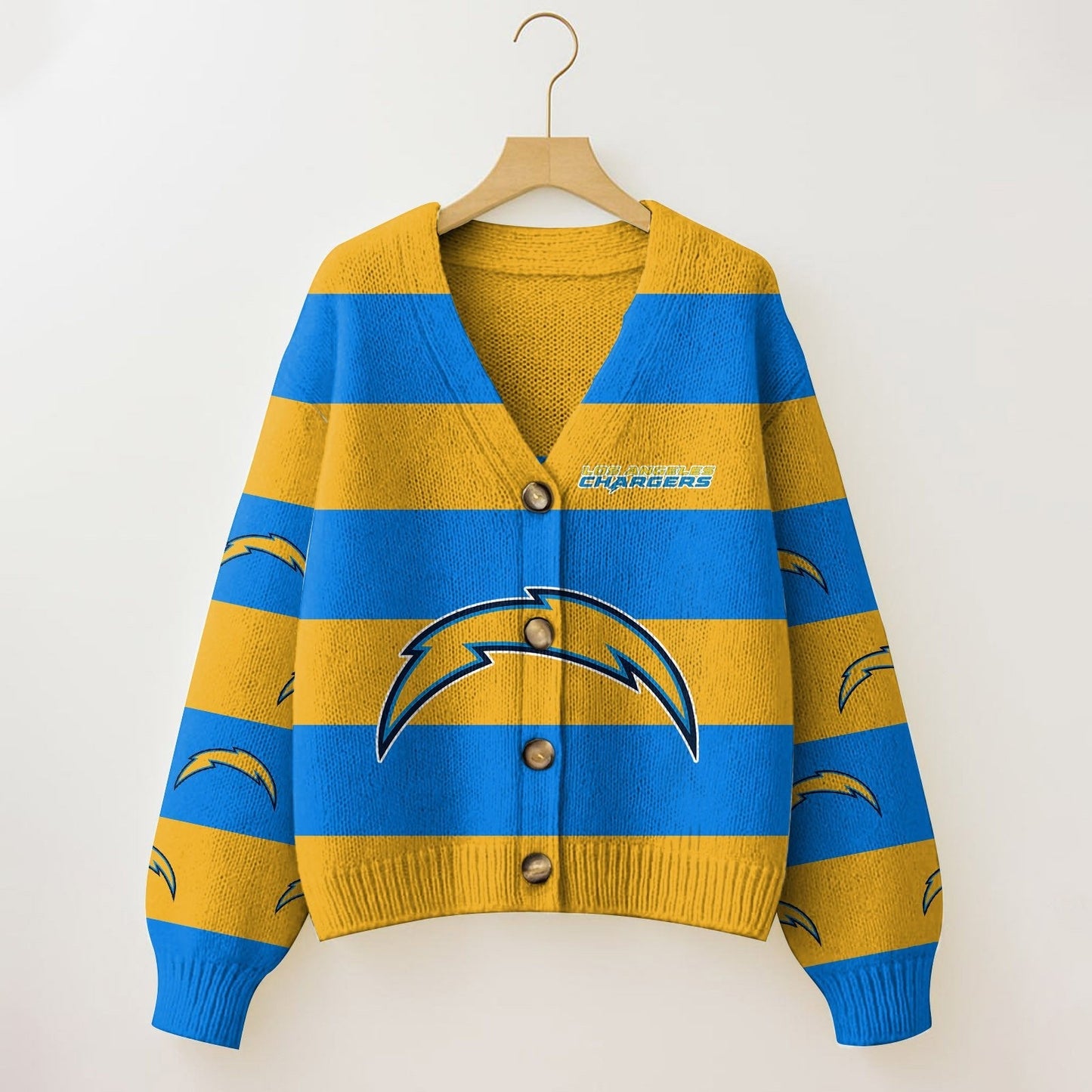 LAC x NFL Cardigan Sweatshirt With Button  DatND DVT